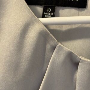 Elegant Gray Women's Top